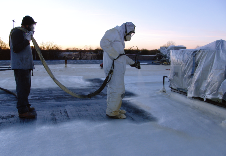 Applying spray